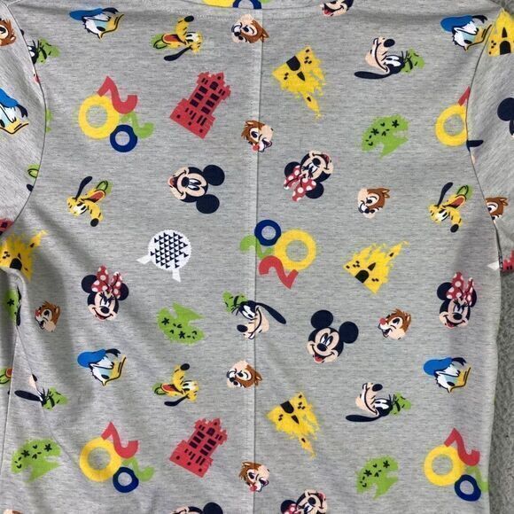 Disney Parks Shirt Womens Small Mickey Mouse 2020 Tee Grey Short Sleeve Walt Top - Picture 8 of 8